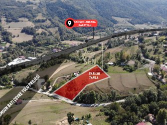  ÇEVRE YOLU PROJESİNE KOMŞU SARIIŞIKTA 4700 M TARLA