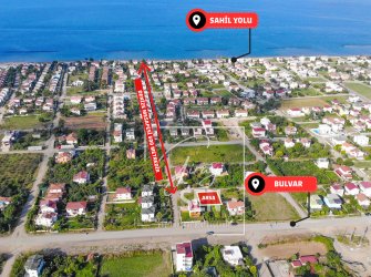 TAFLAN DENİZ TARAFINDA SATILIK VİLLALIK ARSA