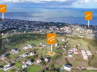 VİLLALAR BÖLGESİNDE DENİZ MANZARALI 370 M ARSA   