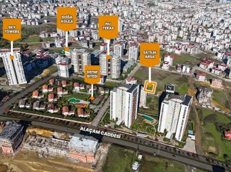 NU TERAS YANI 29 DAİRELİK PROJELİ RUHSATLI SATILIK ARSA
