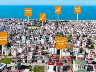 SİTEDE BAHÇELİ 70 M2 1+1 SATILIK DAİRE