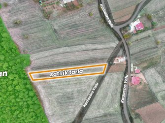 EV YAPMAYA UYGUN YOLU OLAN 1520 M2 TARLA