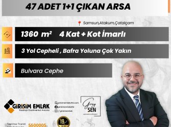 POLİS OKULU KARŞISI ÜÇ YOL BULVAR CEPHE 47 ADET 1+1