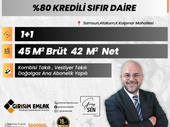 EKSPER DEĞERİNİN %80 İNE KREDİLİ KOMBİSİ TAKILI SIFIR 1+1