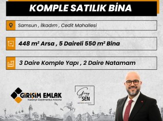 CEDİTTE KAPANMAZ MANZARALI 5 DAİRELİ KOMPLE BİNA 
