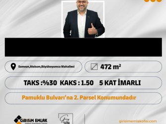 BULVAR CEPHELİ 5 KAT İMARLI SATILIK ARSA