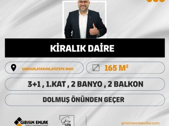 ATAKENTTE SİTE İÇİ CADDE CEPHE 165 M2 SİTEDE KİRALIK